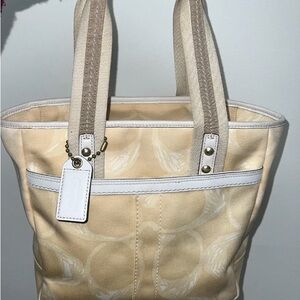 COACH SIGNATURE SATEEN BAG
